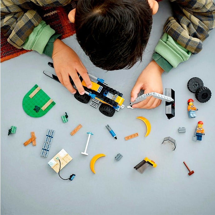 Конструктор LEGO City Екскаватор, 148 деталей (60385) - фото 8