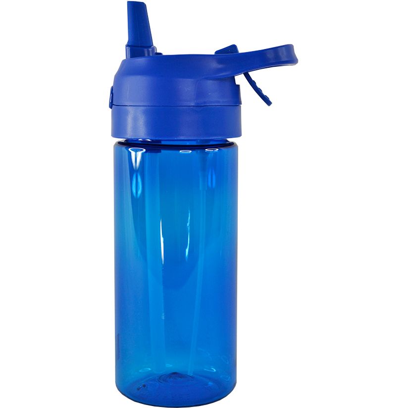 Пляшка для води Line Art Bright 440 мл синя (20221LA-03) - фото 2
