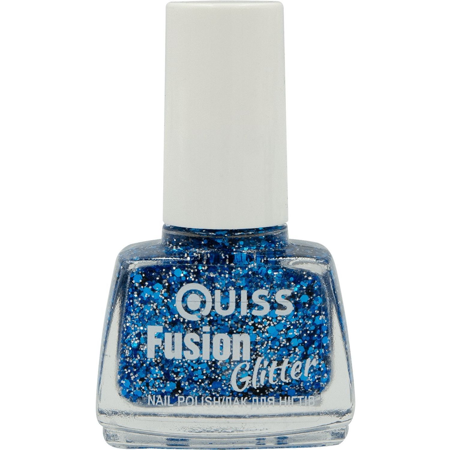 Лак для ногтей Quiss Fusion Glitter тон 05, 6 г - фото 1