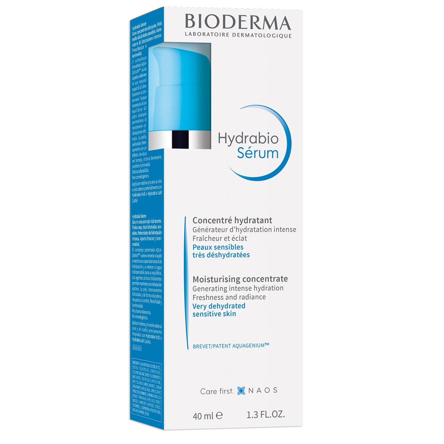 Зволожуюча сироватка для обличчя Bioderma Hydrabio Serum, 40 мл (028363) - фото 2