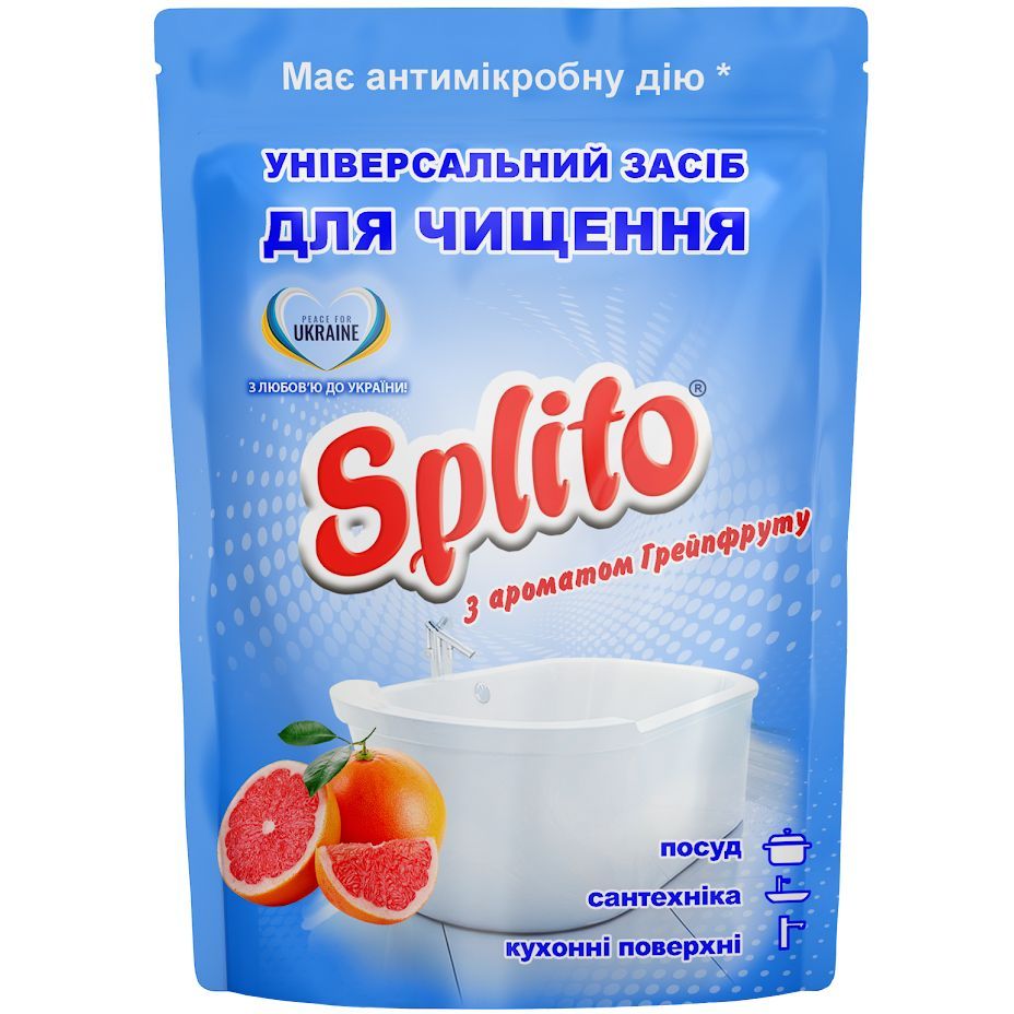 Універсальний засіб для чищення Splito Грейпфрут, 500 мл - фото 1