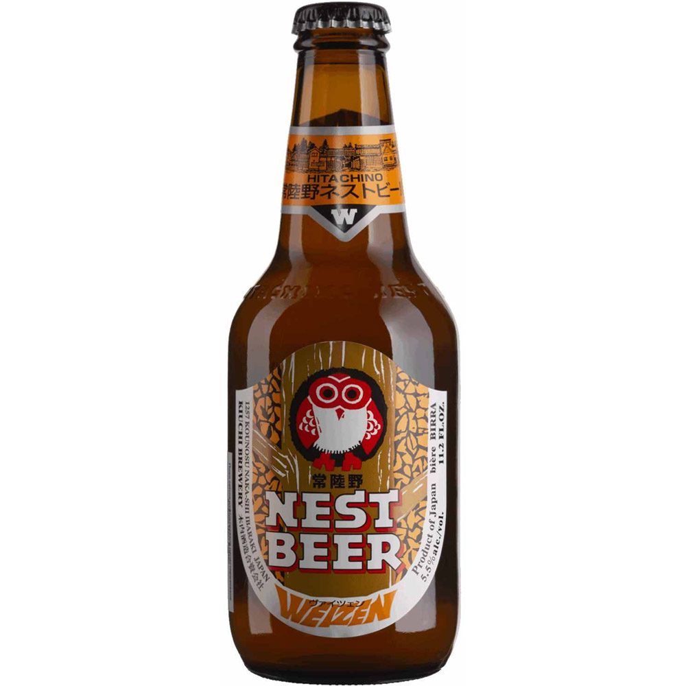 Пиво Hitachino Nest Weizen, светлое, 5,5% 0,33 л - фото 1
