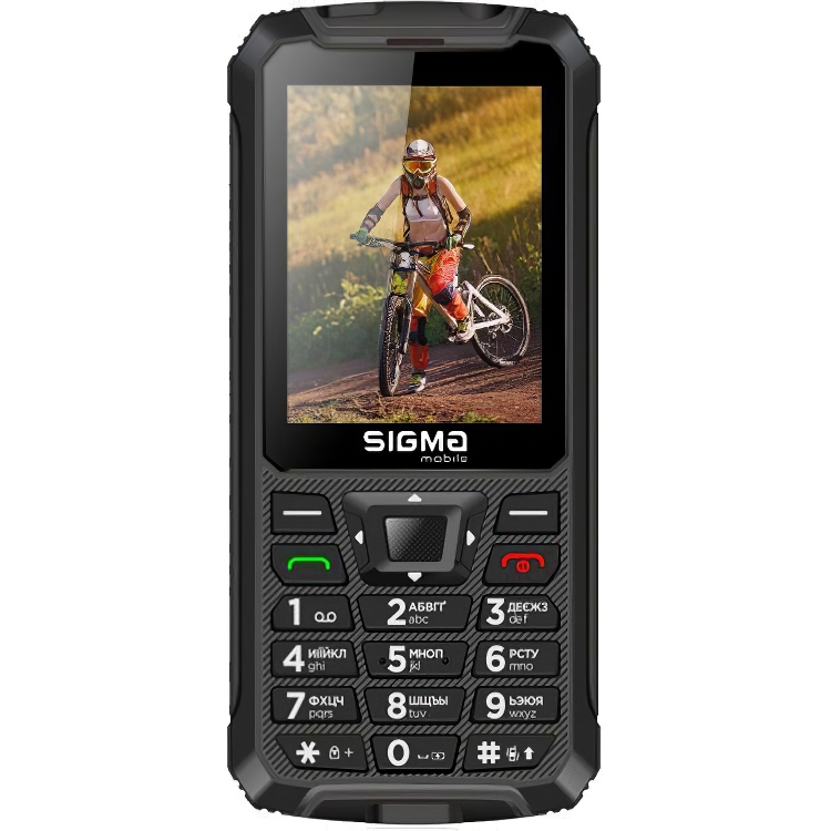 Мобільний телефон Sigma Mobile X-treme PR68 Black (UA UCRF) - фото 1