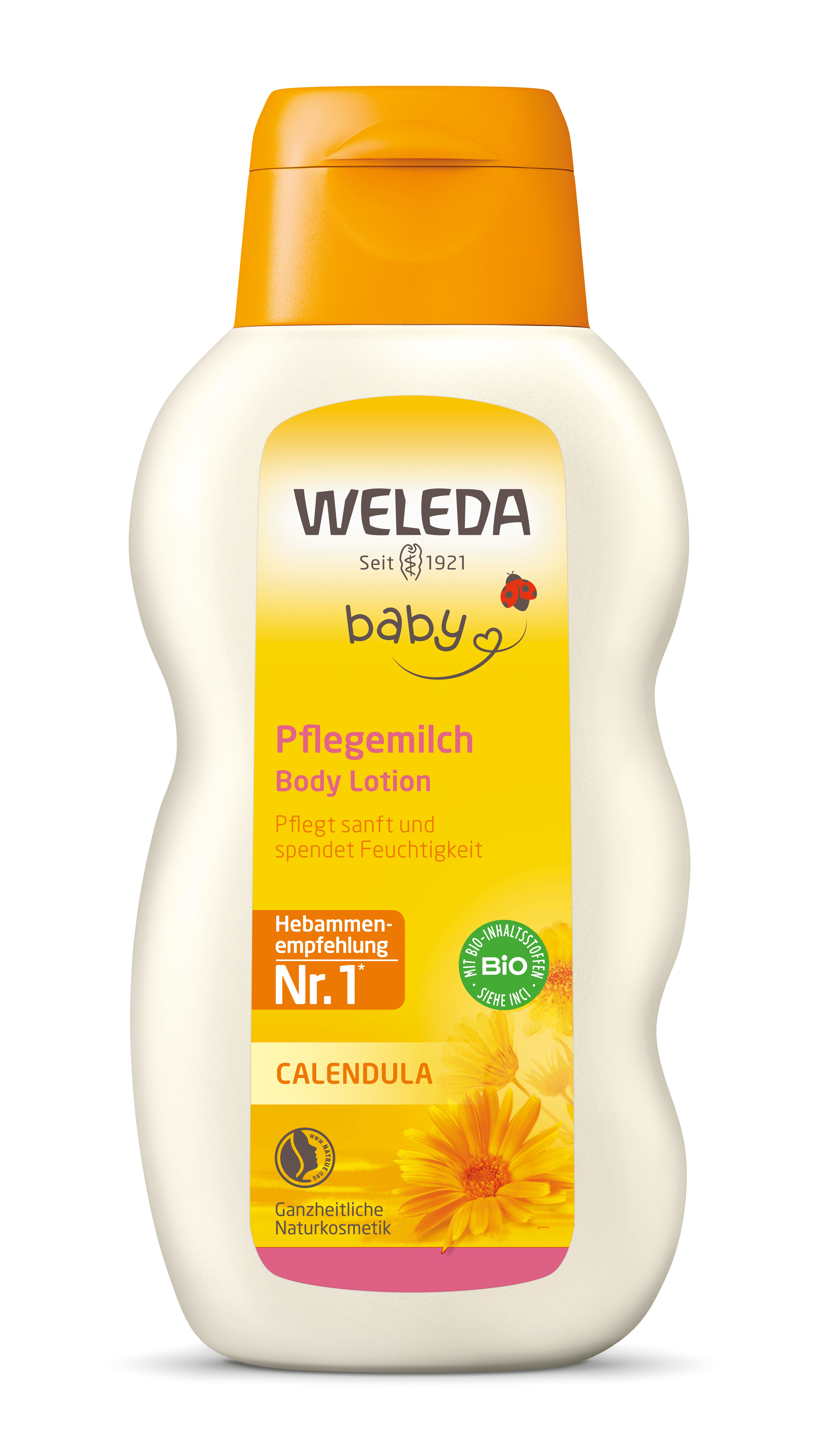 Детское молочко для тела Weleda Календула, 200 мл (007526DE) - фото 1