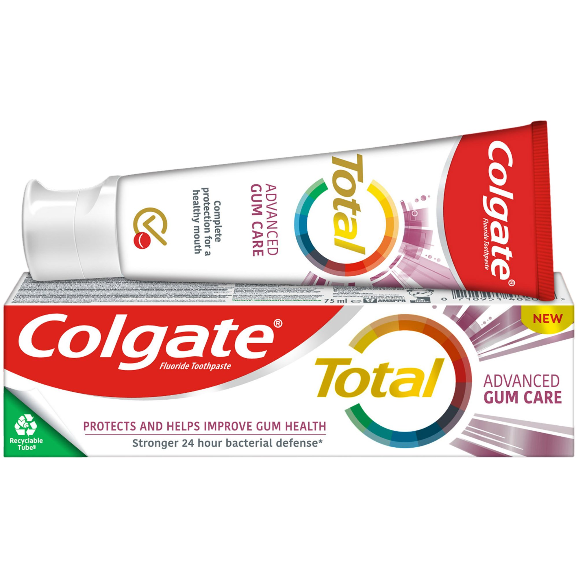 Зубная паста Colgate Total 12 Advanced Gum Health Профессиональная Здоровье Десен 75 мл - фото 2