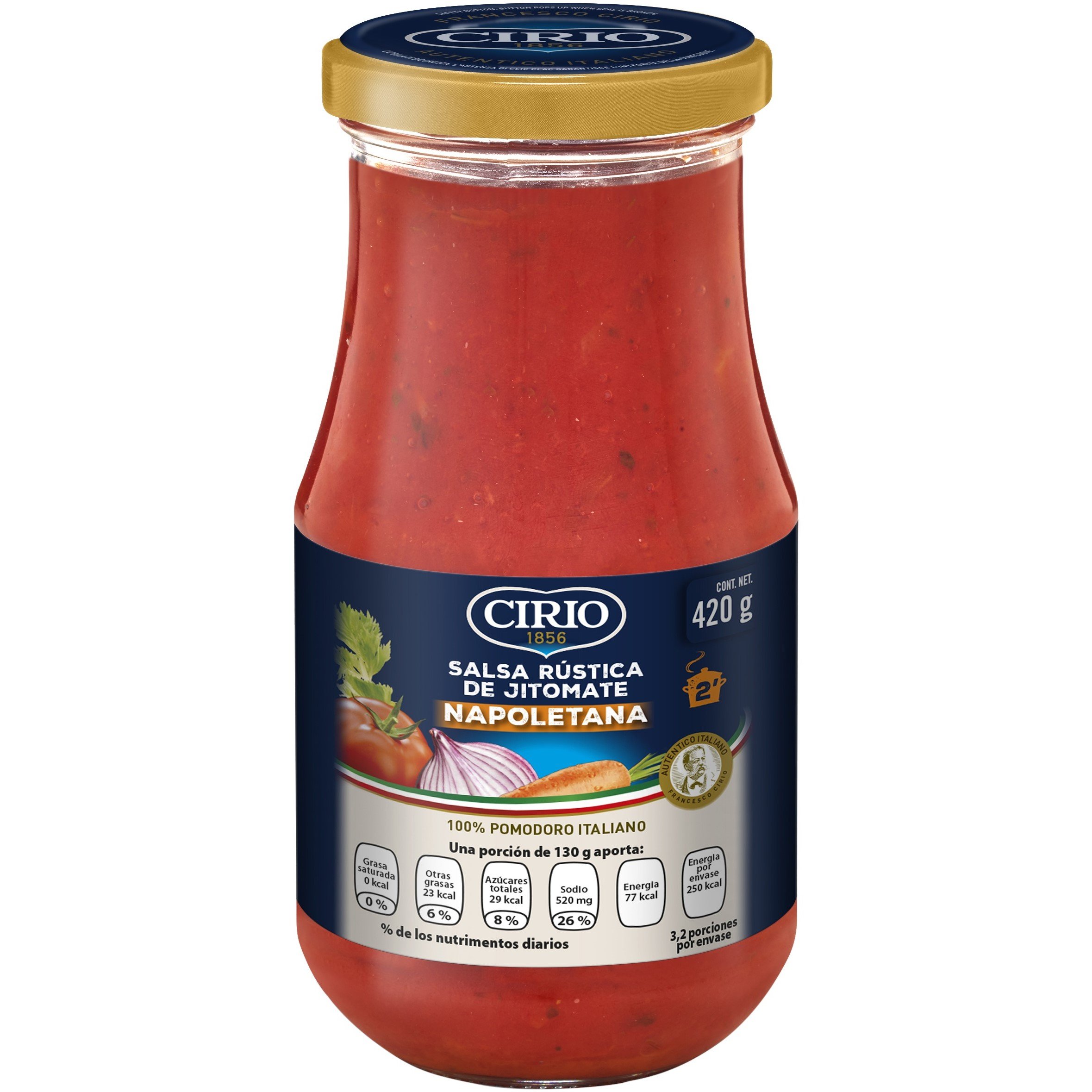 Соус томатний Cirio Напольотана, 420 г - фото 1