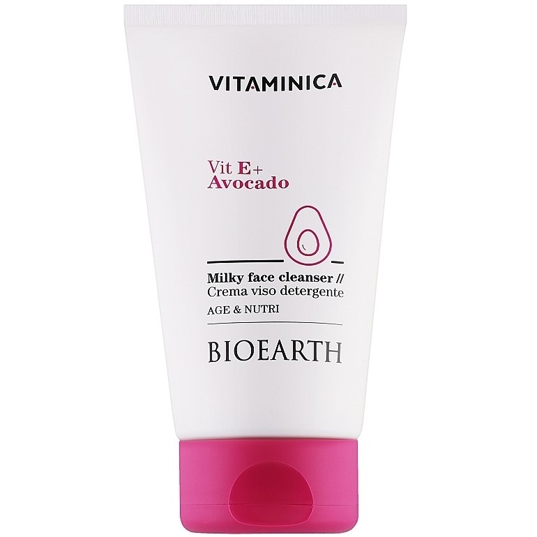 Молочко для лица Bioearth Vitaminica Vit E+ Avocado 150 мл - фото 1