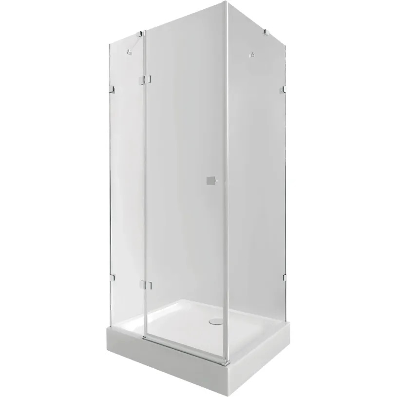 Душевая кабина Qtap Capricorn CRM1099SC6 Clear 2020x900x900 мм с поддоном Tern 309912C 90x90x12 см и сифоном. - фото 1