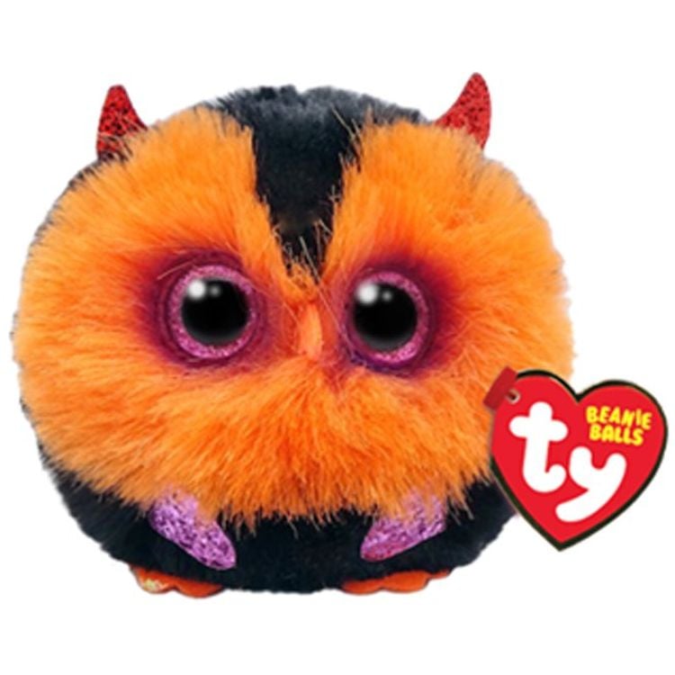 Мягкая игрушка TY Puffies Сова Owl, 10 см (42543) - фото 1