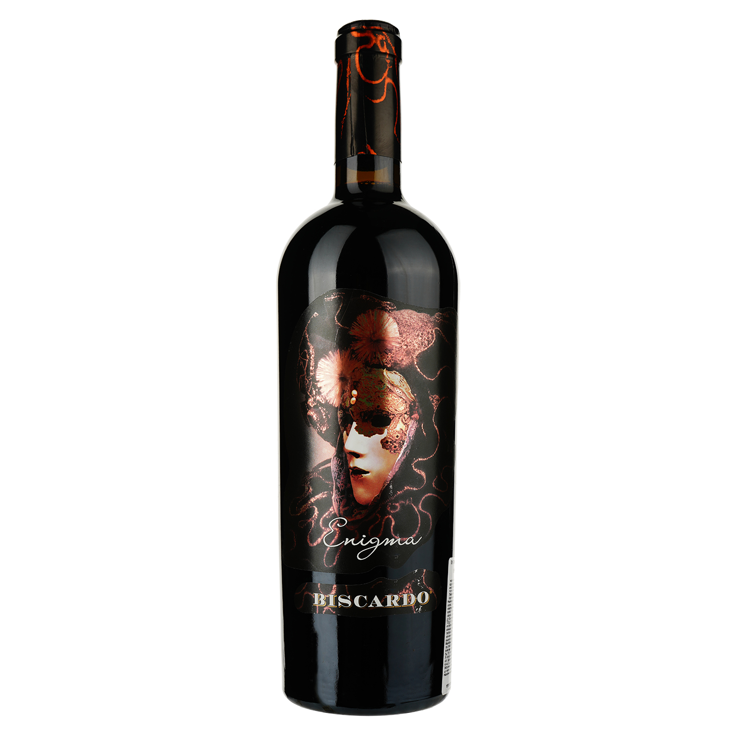 Вино Biscardo Sangiovese IGT Rubicone Enigma, червоне, сухе, 15%, 0,75 л - фото 1