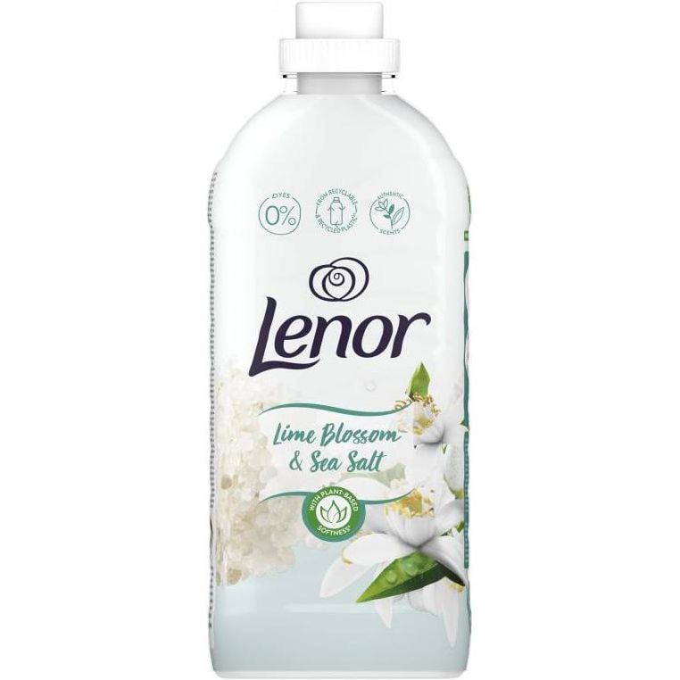 Кондиционер для белья Lenor Lime Blossom & Sea Salt 1200 мл - фото 1