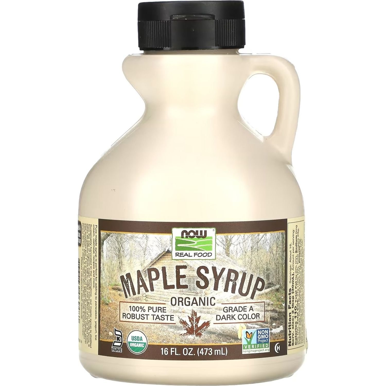 Кленовий сироп Now Organic Maple Syrup 473 мл - фото 1