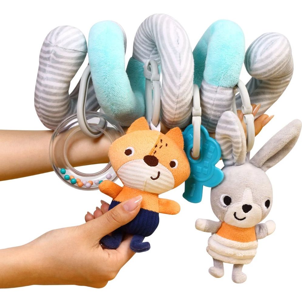 Игрушка-подвеска BabyOno Кролик и лисичка - фото 2