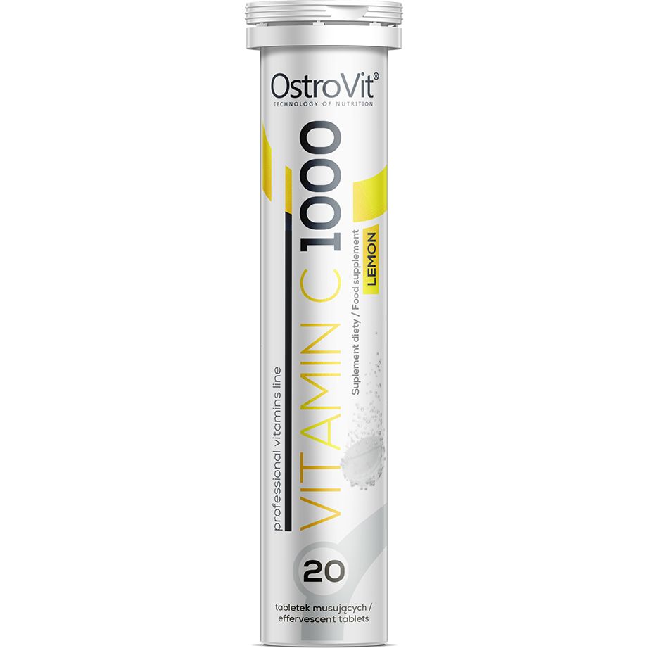 Витамин C OstroVit Vitamin C 1000 20 таблеток - фото 1