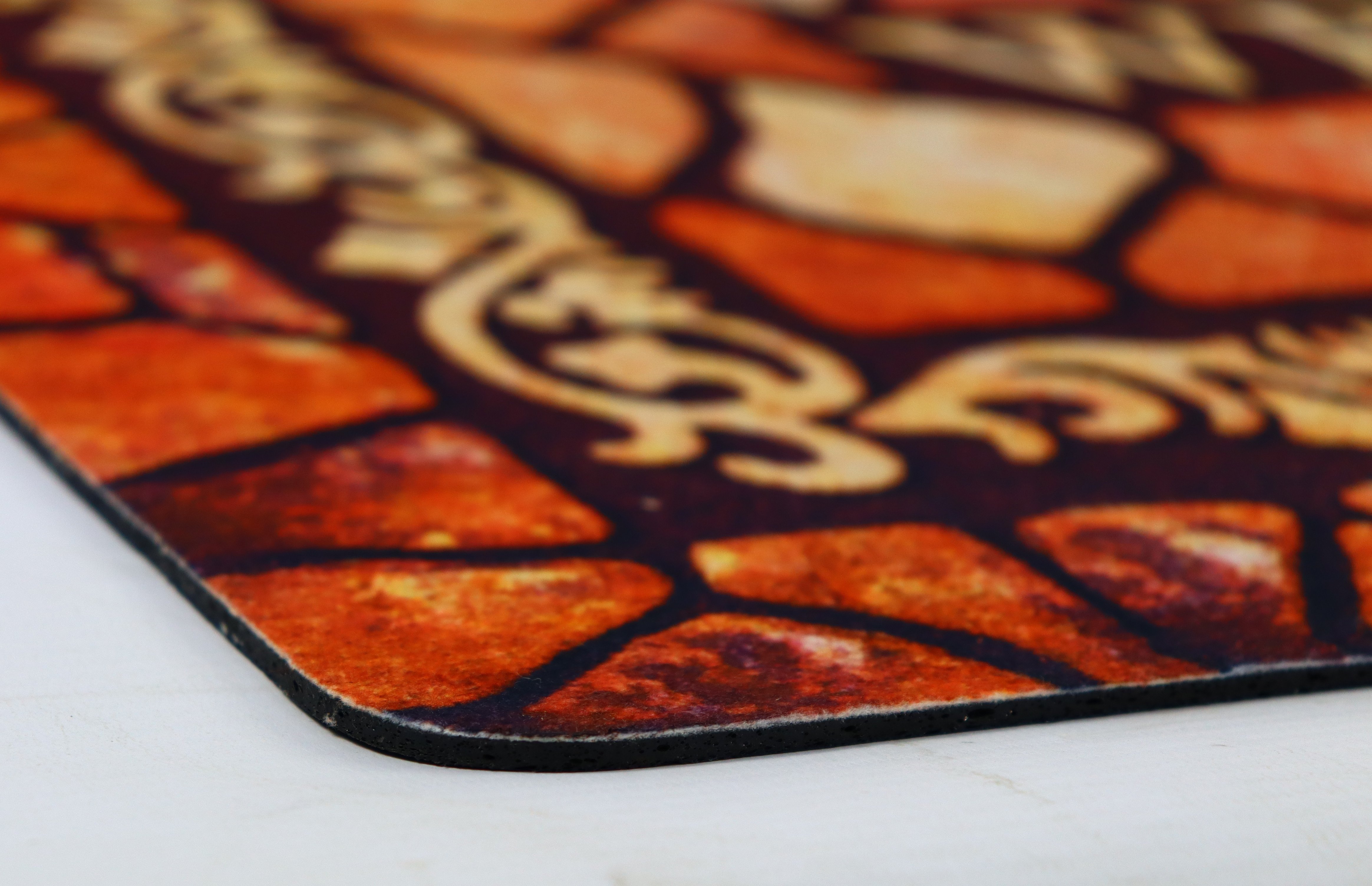 Коврик придверный Izzihome Coco print, 70х45 см, коричневый (2860-08) - фото 3