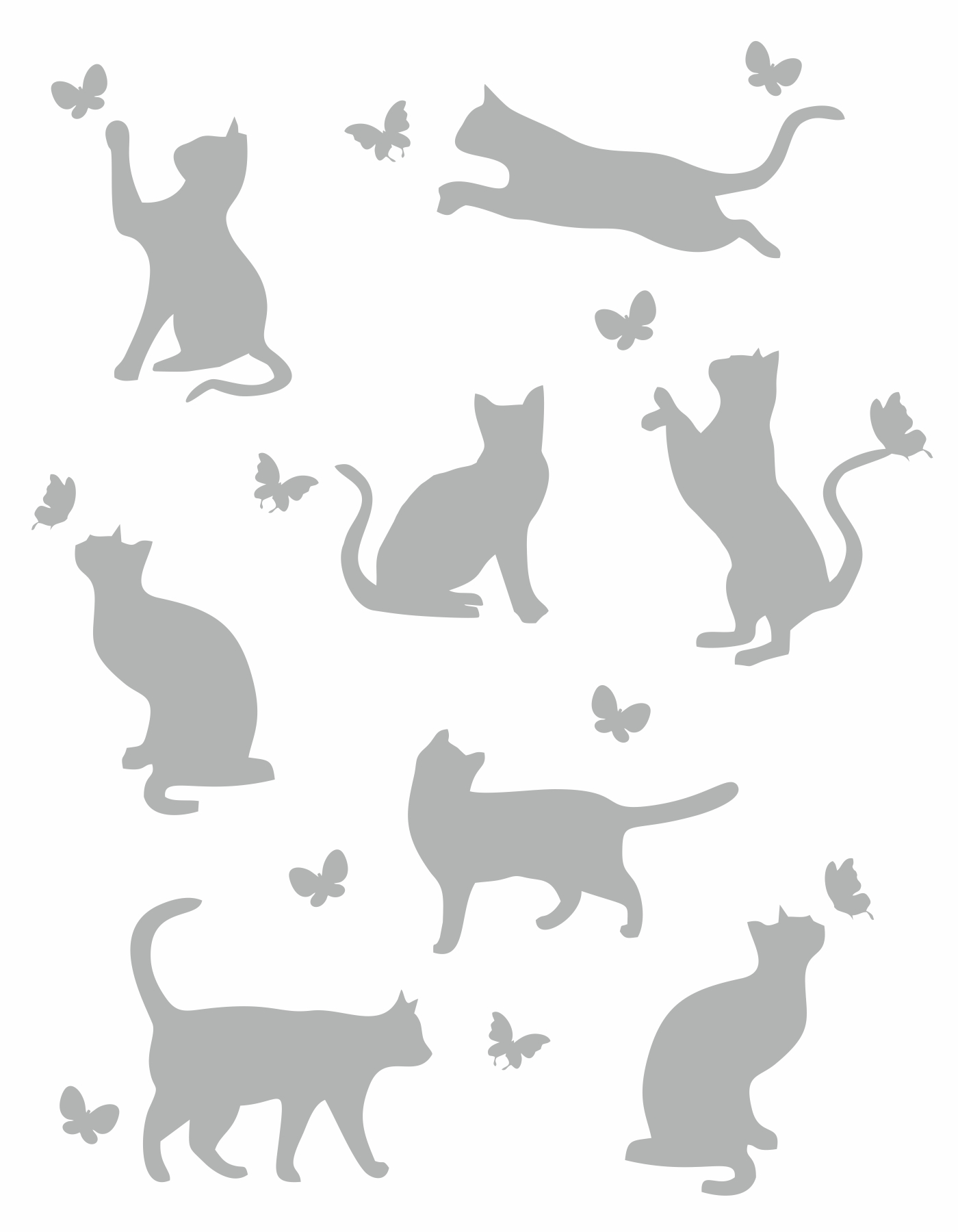 Плед LightHouse Meow, 200х140 см, светло-серый (2200000547071) - фото 5