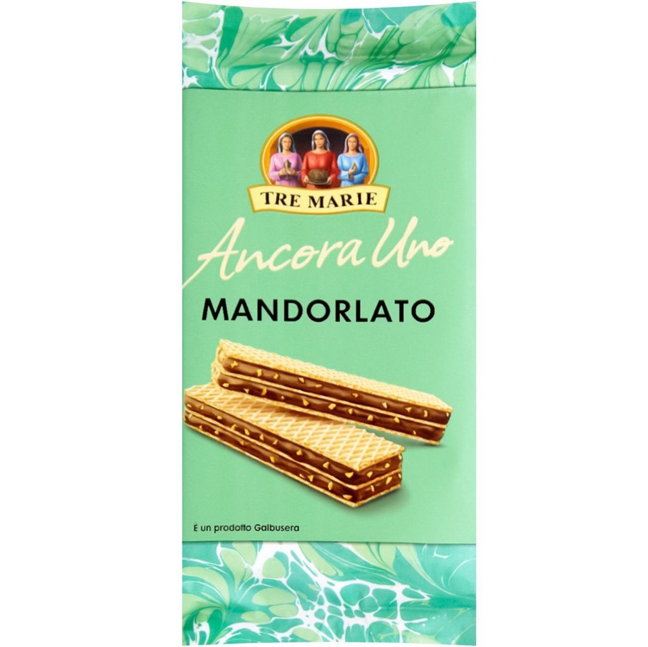 Вафлі Tre Marie Ancora Uno Mandorlato з мигдально-шоколадним кремом 36 г - фото 1