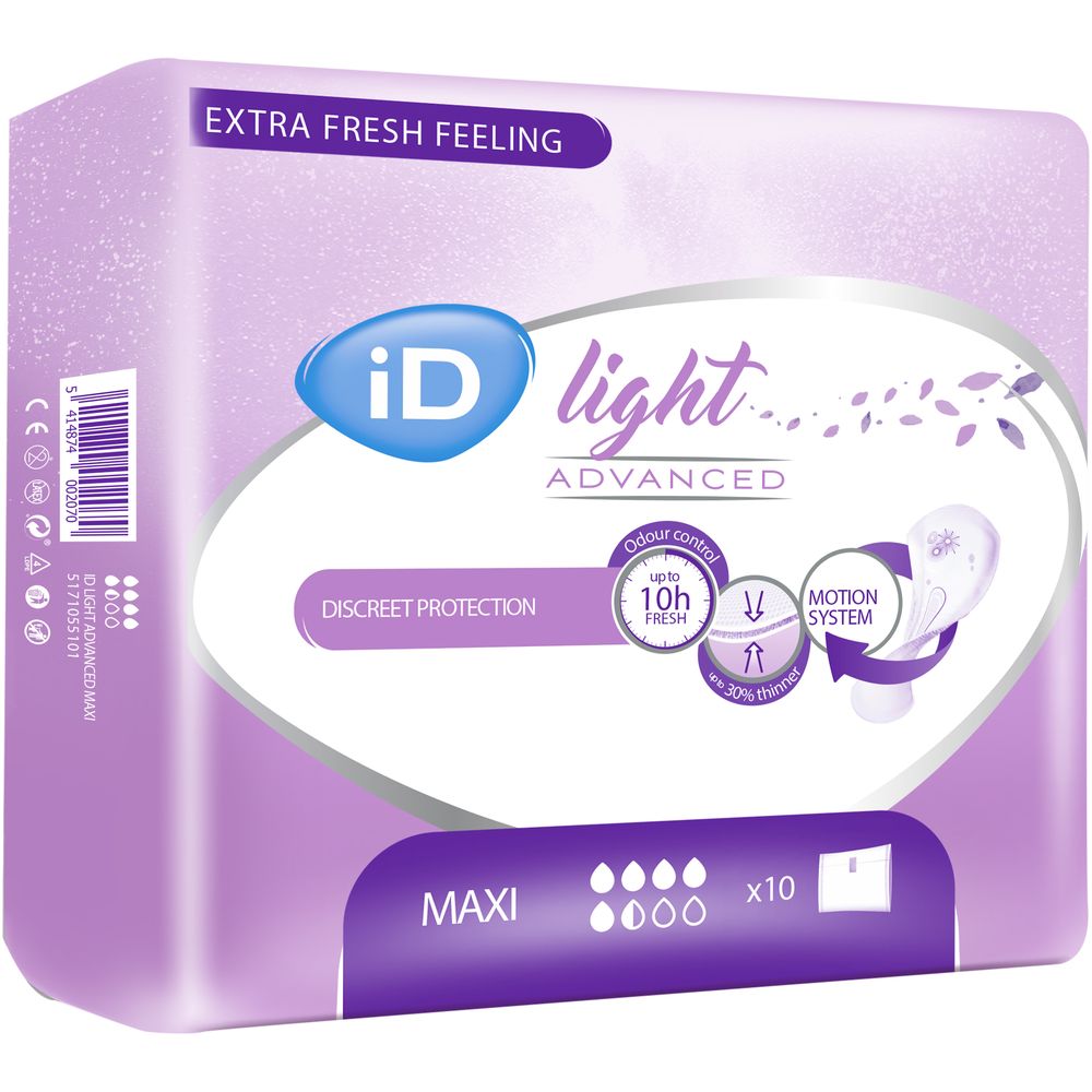 Урологічні прокладки iD Light Maxi 10 шт. - фото 2