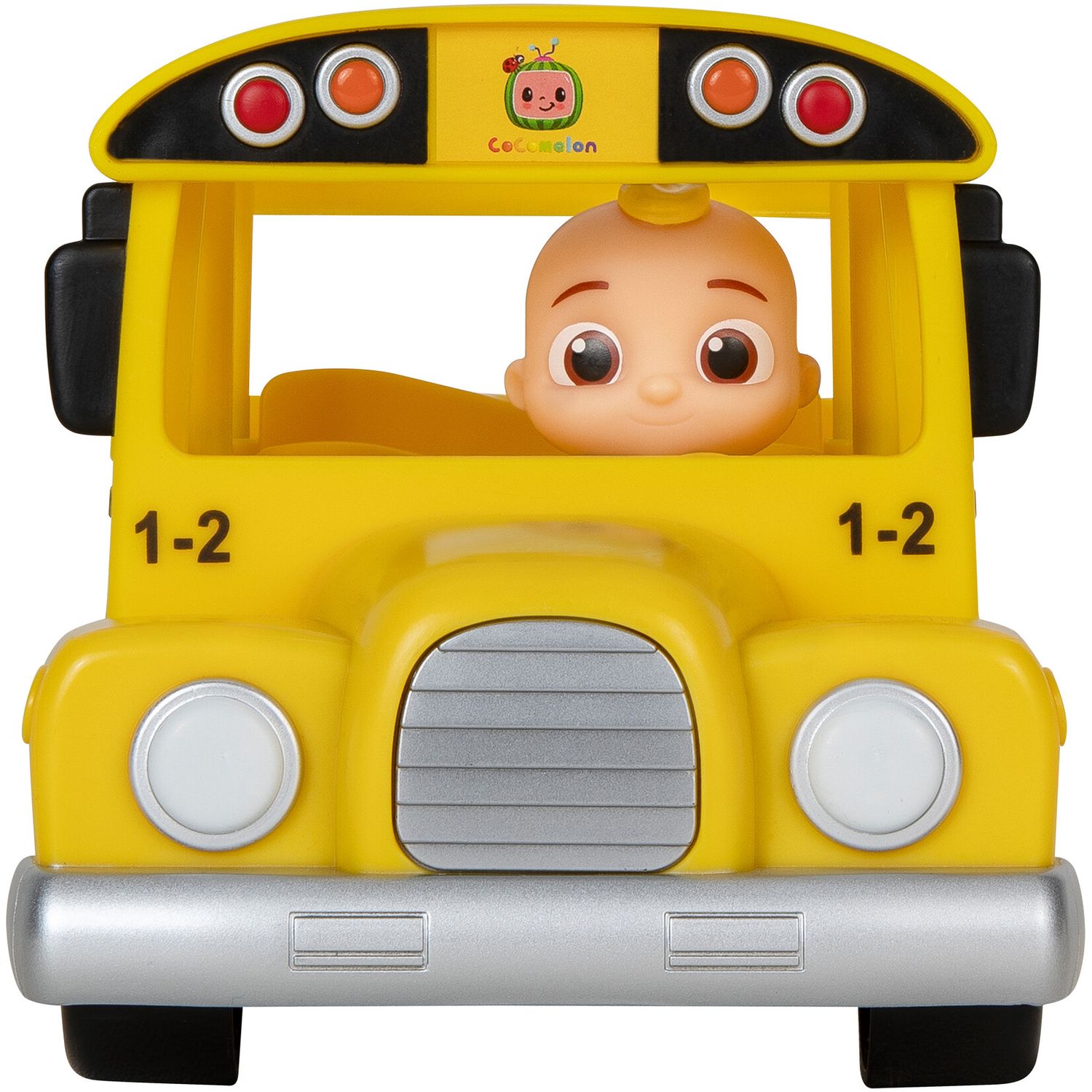 Ігровий набір CoComelon Feature Vehicle Жовтий шкільний Автобус зі звуком (CMW0015) - фото 6