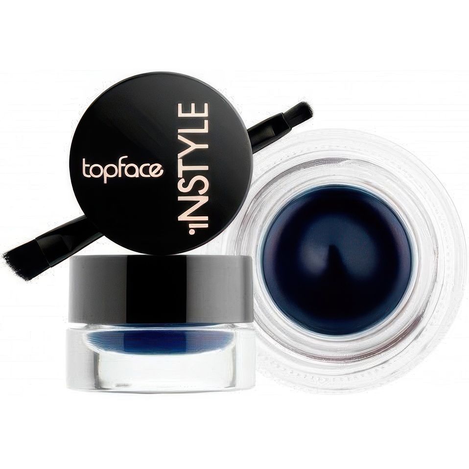 Підводка гелева TopFace Instyle - Gel Eyeliner PT552 тон 04 midnight blue 3.5 г - фото 1