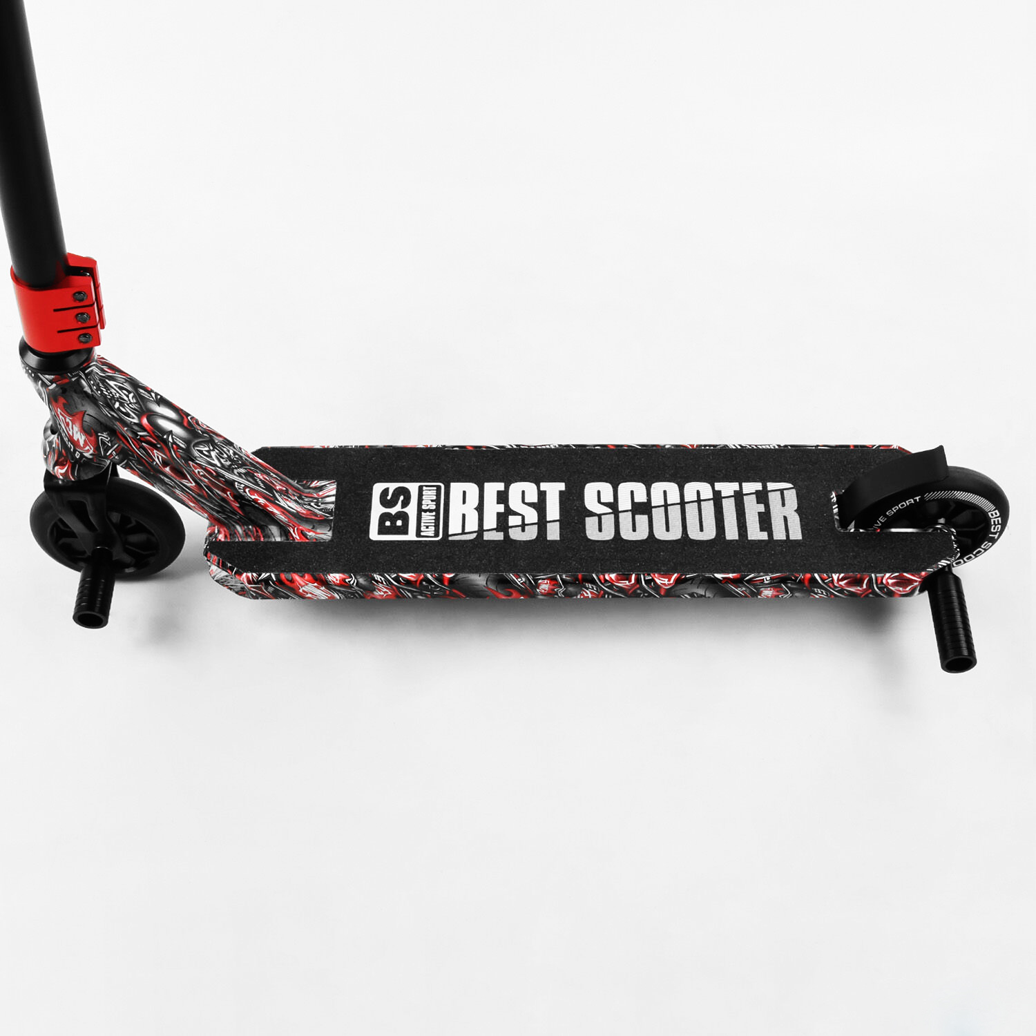 Самокат трюковый Best Scooter 72х13х58 см Разноцветный 000231673 - фото 3