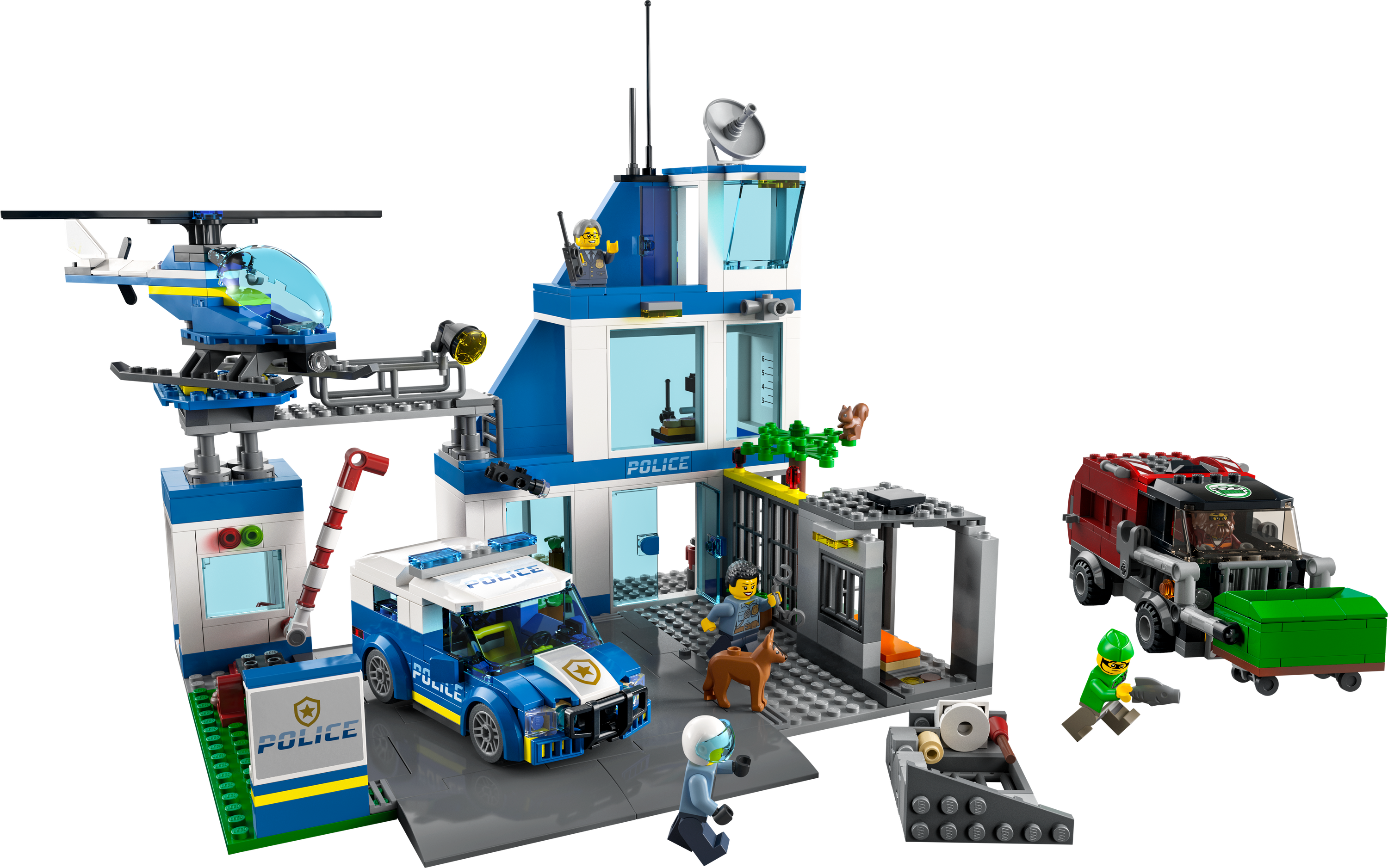 Конструктор LEGO City Поліцейська ділянка, 668 деталей (60316) - фото 2