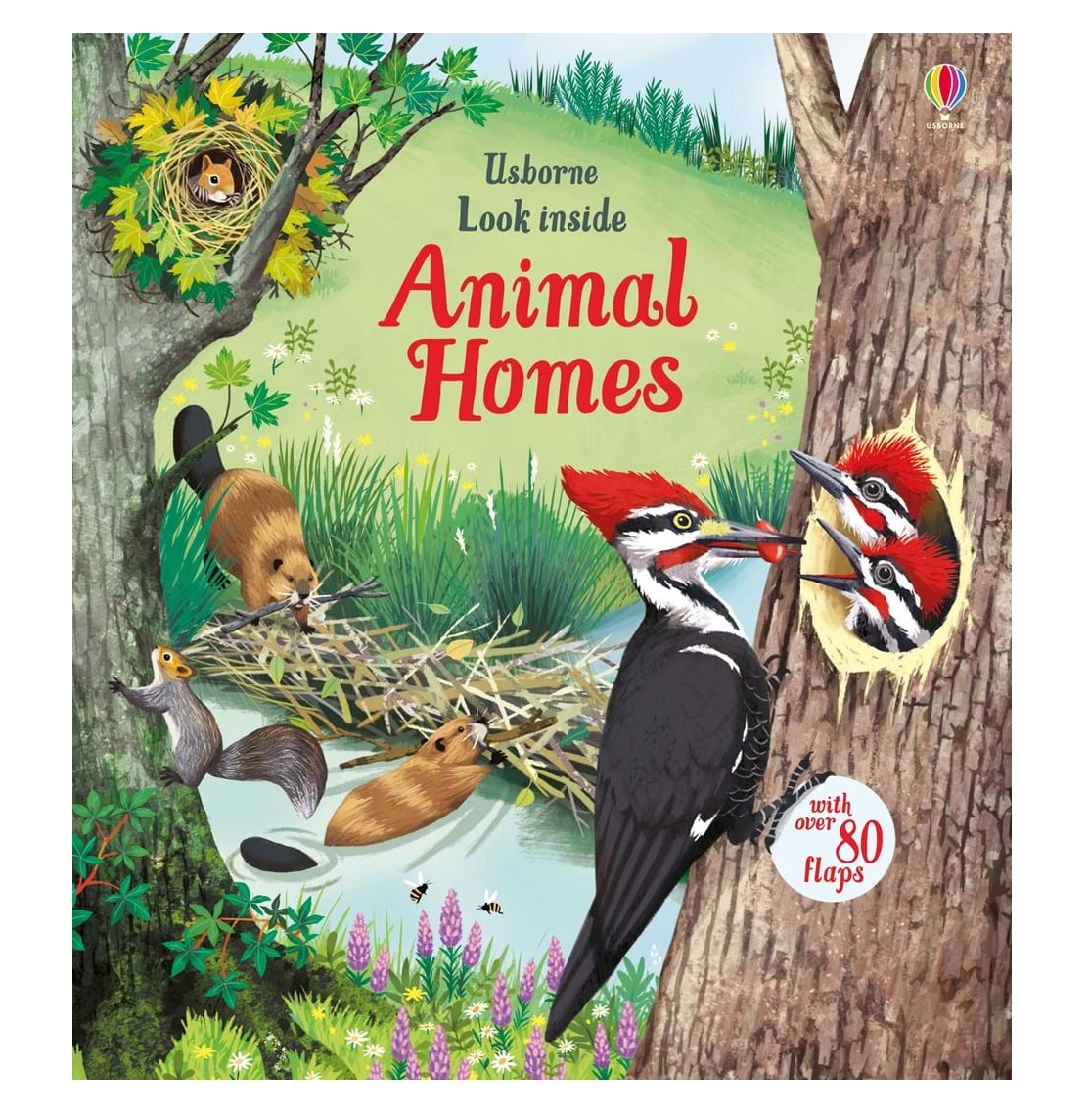 Look Inside Animal Homes - Emily Bone, англ. мова (9781474942928) - фото 1