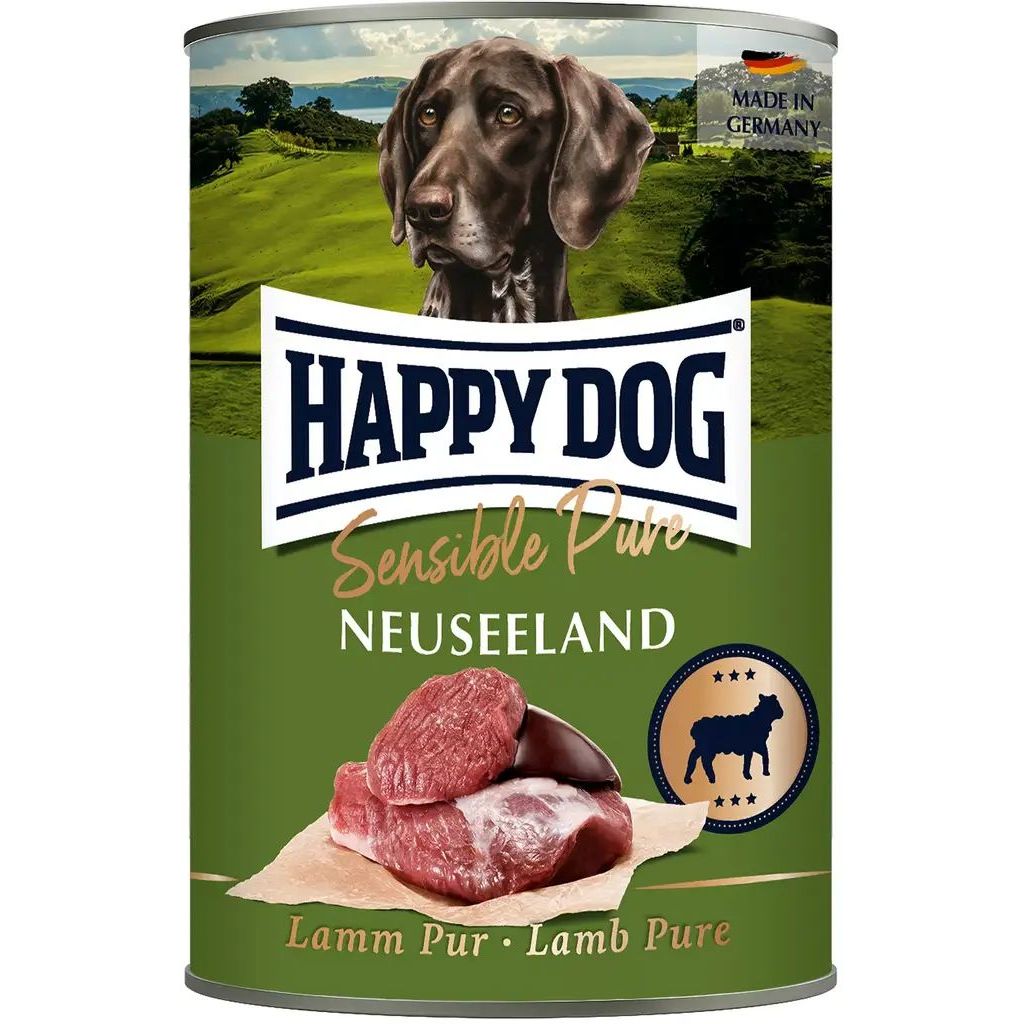 Влажный корм для собак Happy Dog Sens Pure Lamm с ягненком 800 г - фото 1