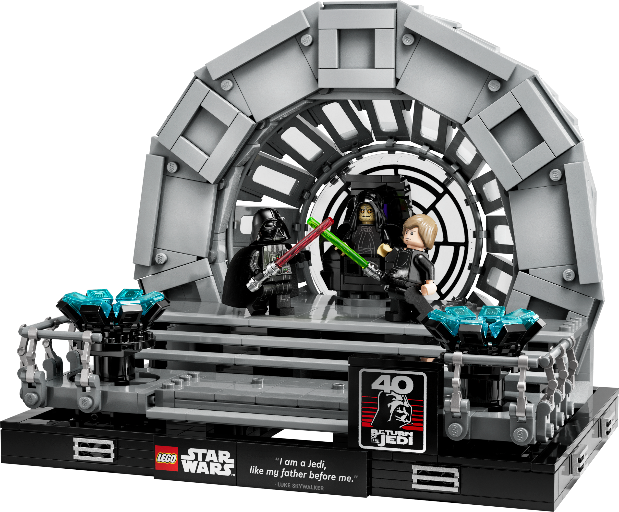 Конструктор LEGO Star Wars Діорама Тронна зала імператора, 807 деталей (75352) - фото 2