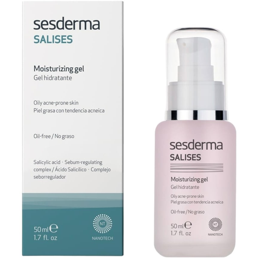 Увлажняющий гель для жирной кожи Sesderma Salises Moisturizing Gel 50 мл - фото 1