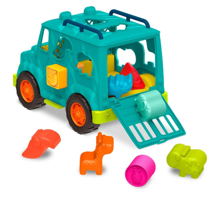 Игровой набор Battat сортер, грузовик сафари, цвет моря (BX2024Z) - фото 2
