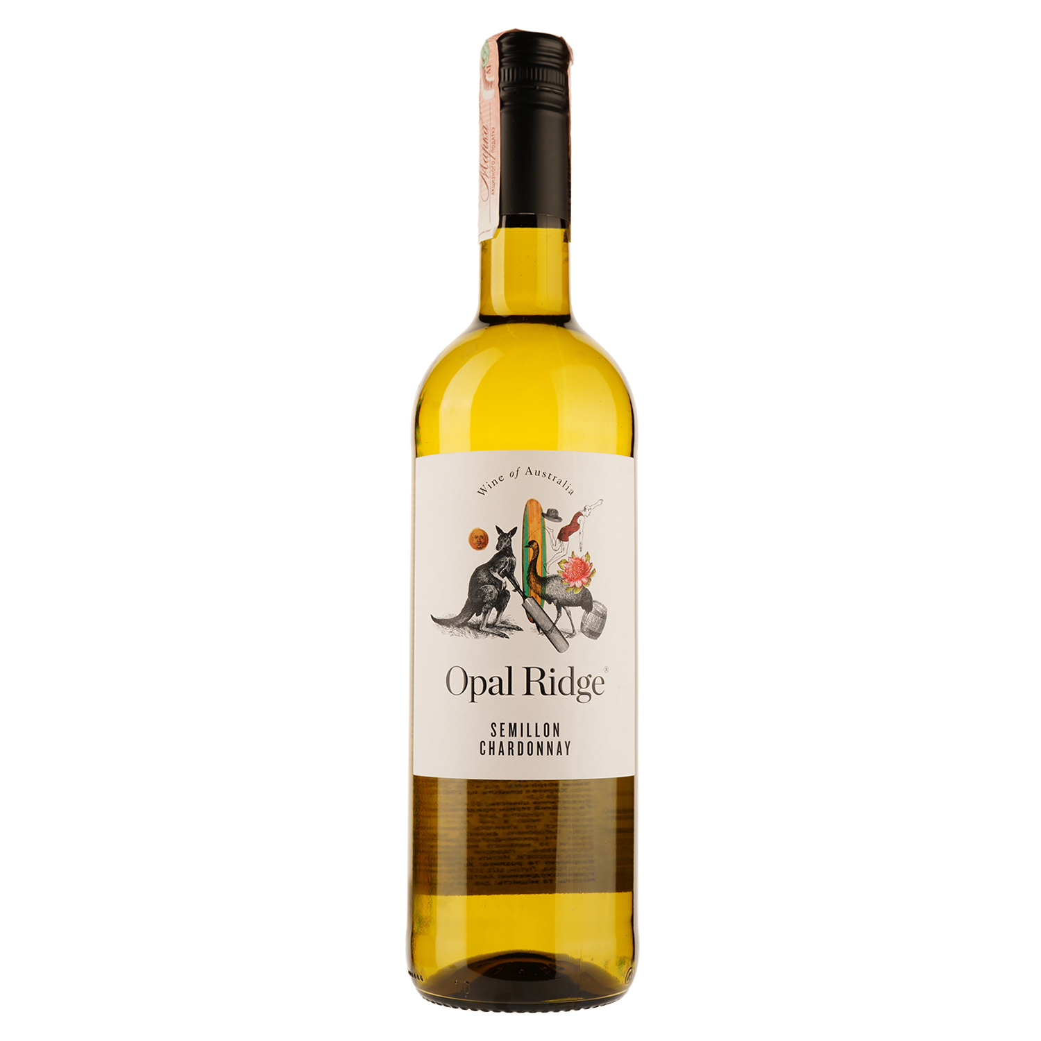Вино Opal Ridge Semillion Chardonnay, белое, сухое, 12%, 0,75 л - фото 1