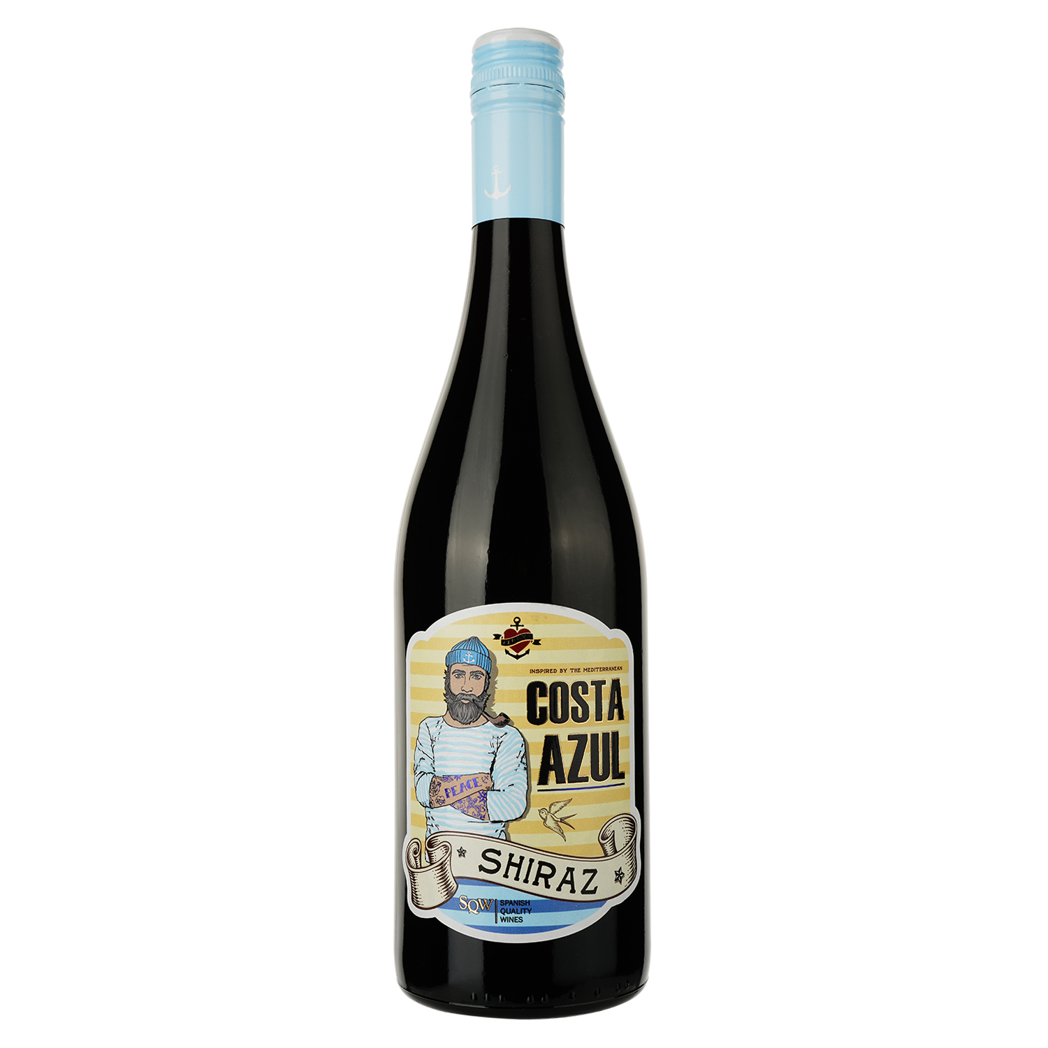 Вино Bodegas Lozano Shiraz Costa Azul, красное, сухое,13% , 0,75 л (37815) - фото 1