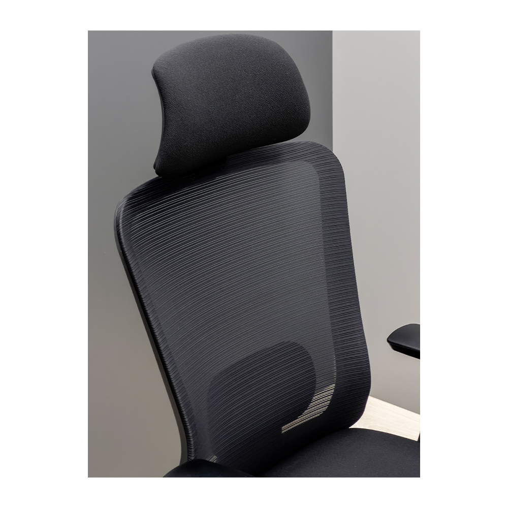 Кресло офисное Richman Декарт Хром Synсhro сетка черный (RCM-1029) - фото 4