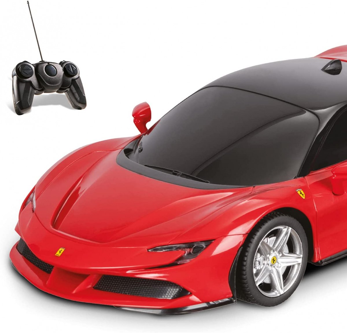 Автомодель на радиоуправлении Mondo Ferrari SF90 Stradale 1:24 красный (63660) - фото 2