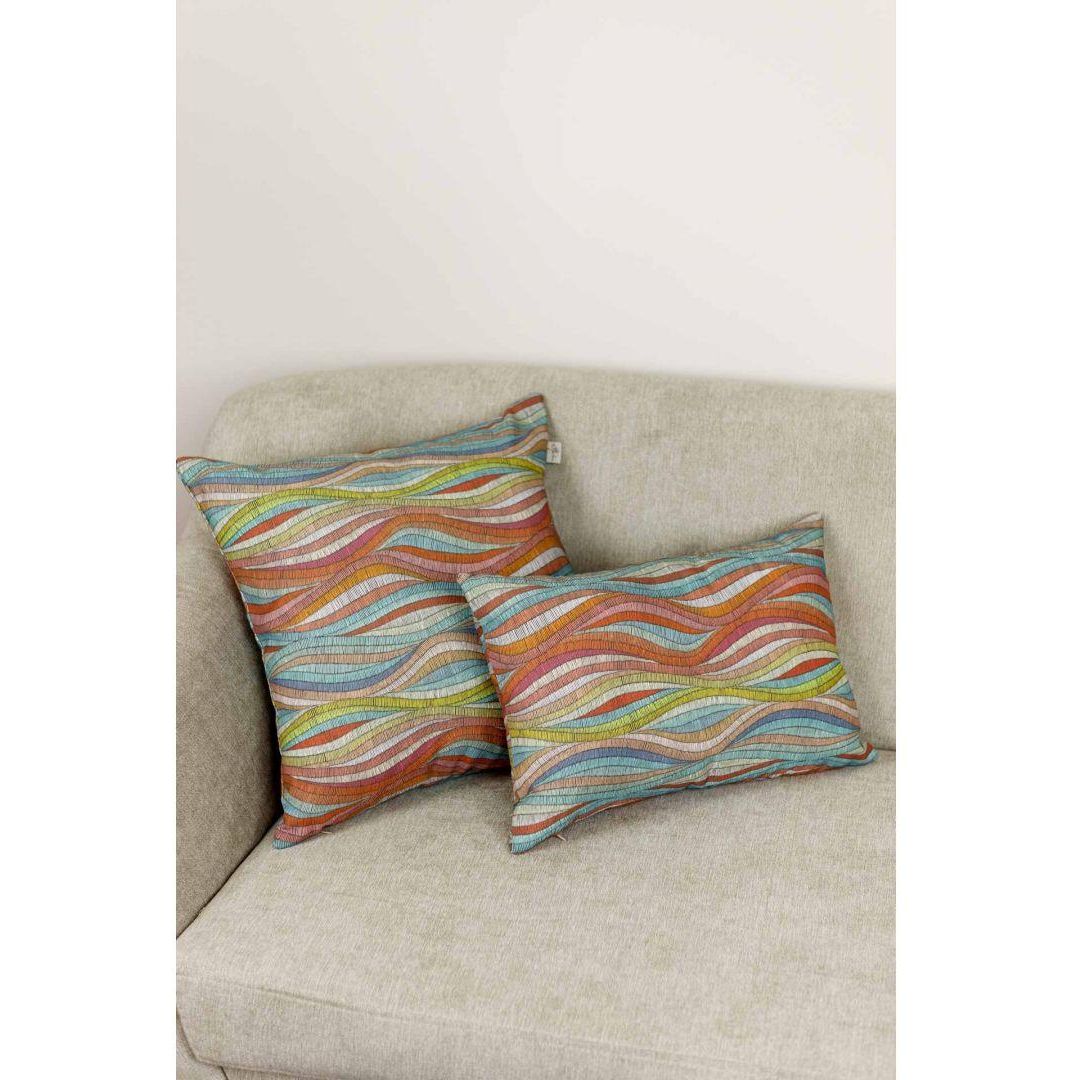 Подушка декоративная Прованс Mix Print, 45х45 см, разноцветная (29874) - фото 2