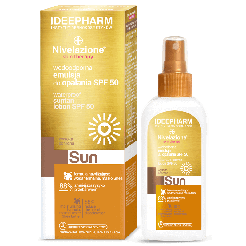 Лосьйон для засмаги Nivelazione Skin Therapy Sun SPF 50 Водостійкий, 150 мл (5902082210658) - фото 1