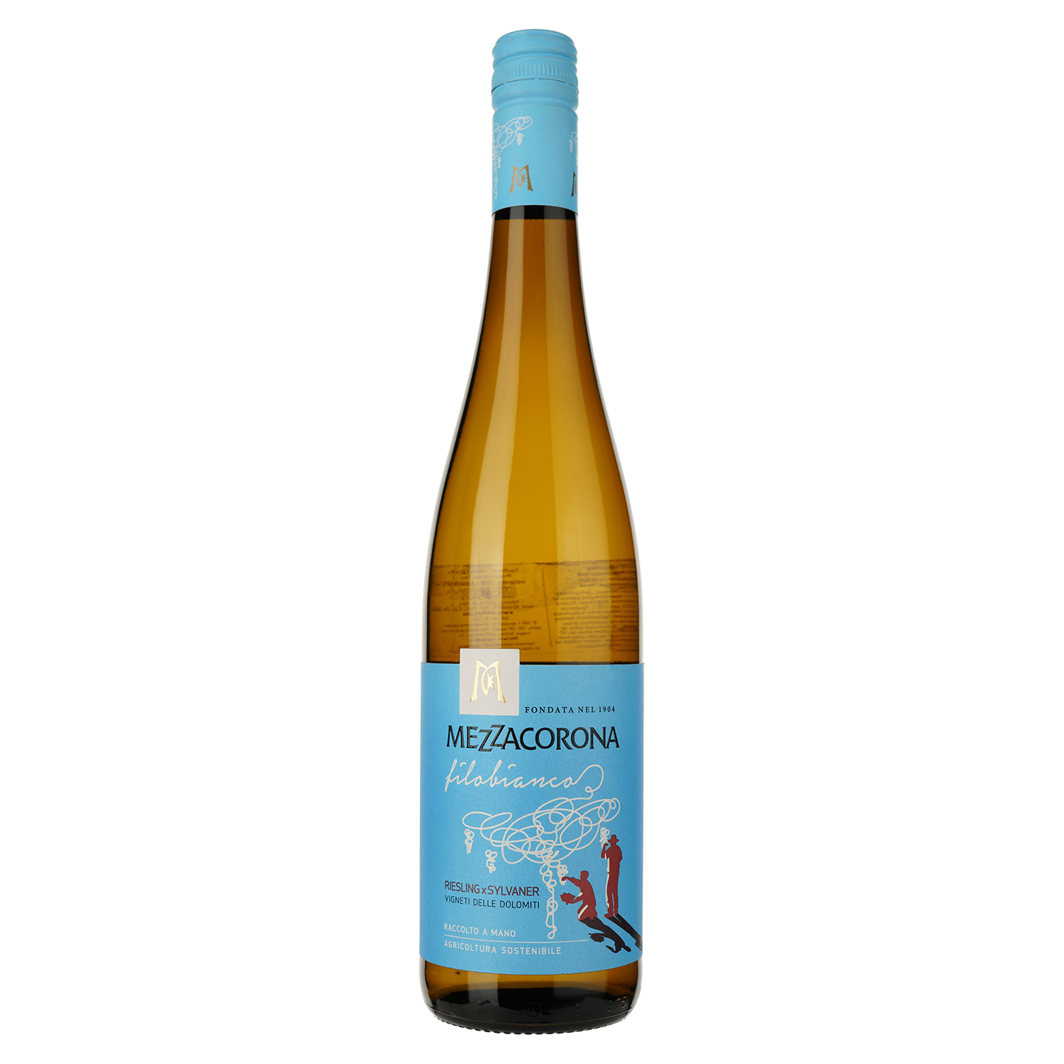 Вино Mezzacorona Filobianco, белое, сухое, 12%, 0,75 л - фото 2