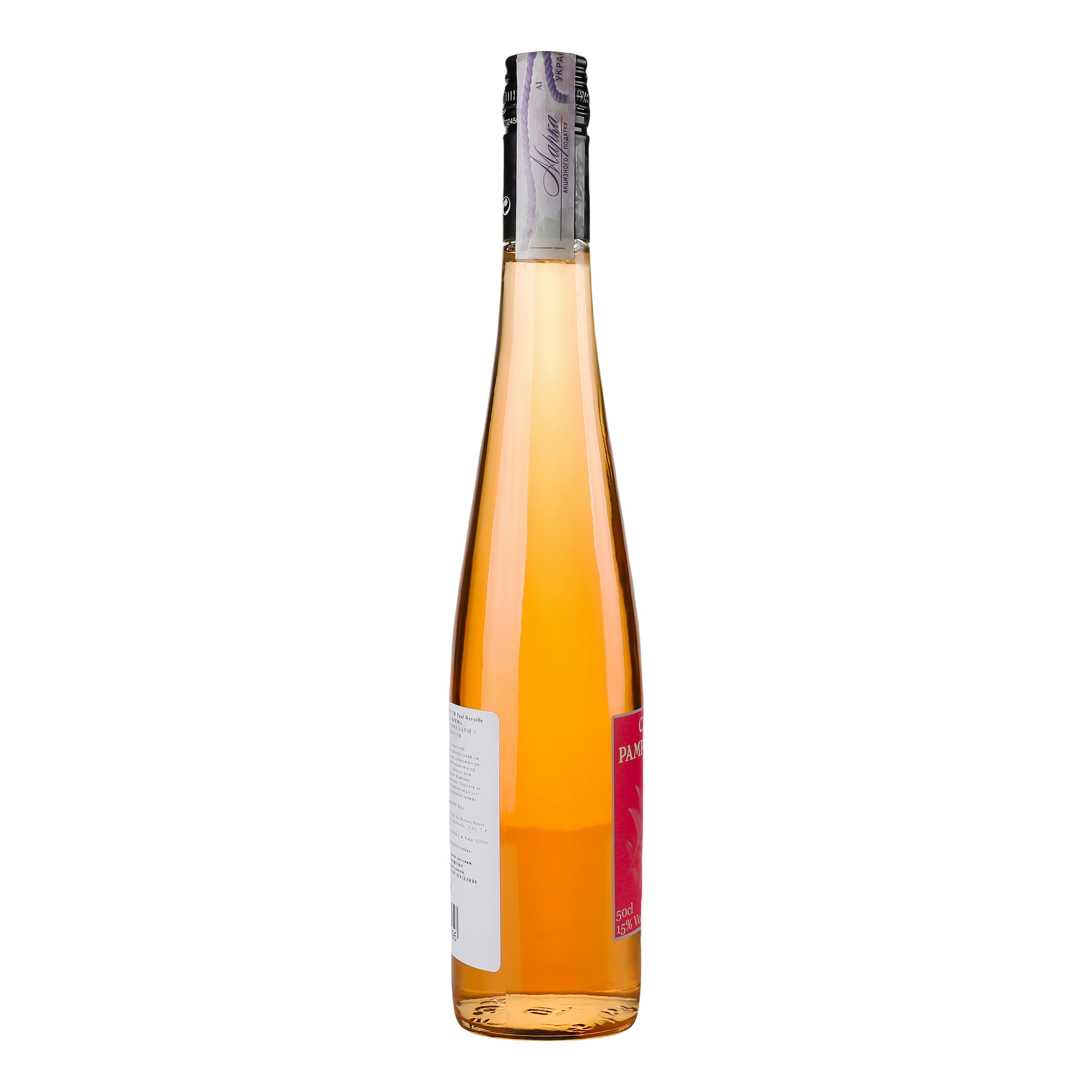 Ликер Paul Devoille Pamplemousse rose Grapefruit, 15%, 0,5 л - фото 3