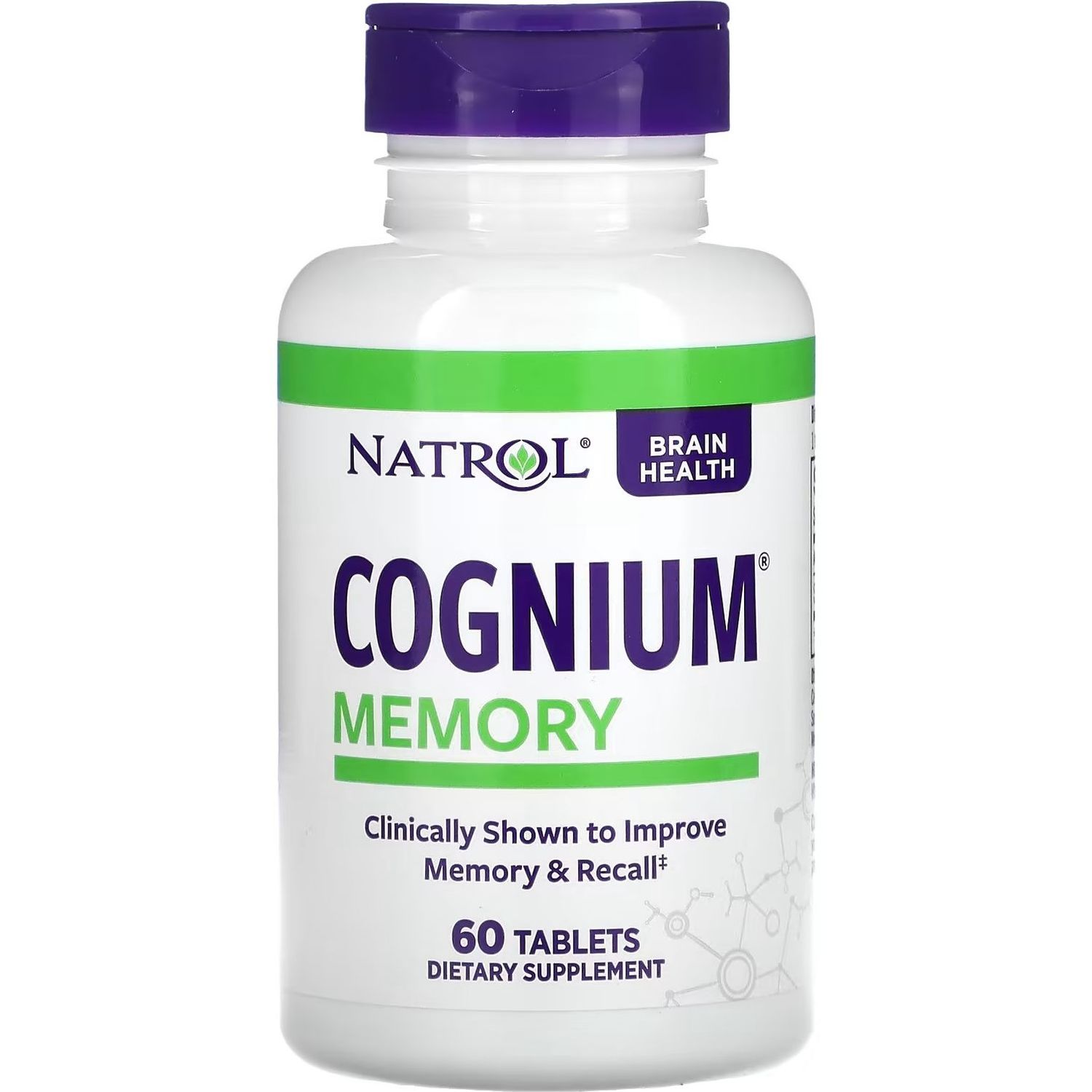 Когниум Natrol Cognium Memory для улучшения памяти 60 таблеток - фото 1