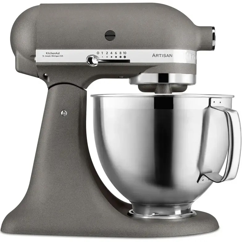 Планетарний міксер KitchenAid Artisan 4.8 л сірий (5KSM185PSEGR) - фото 1