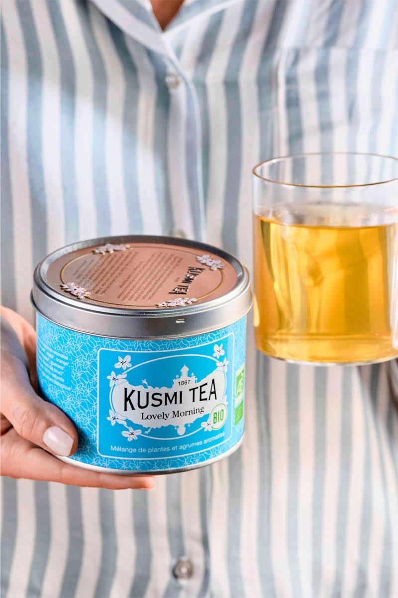 Чай зеленый Kusmi Tea Lovely Morning органический 100 г - фото 5