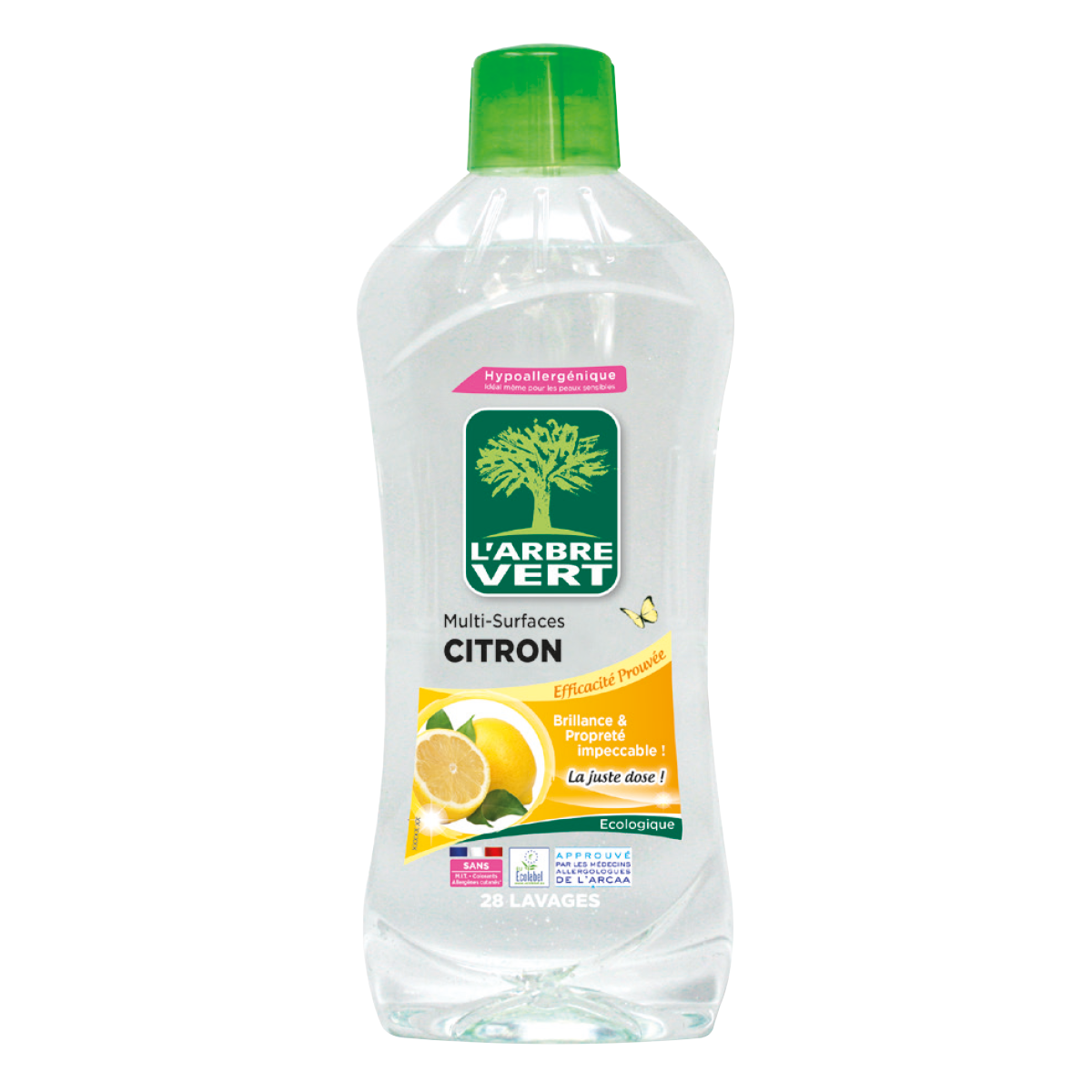 Универсальный мульти-очиститель L'Arbre Vert Лимон, 1 л - фото 1