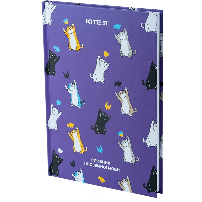 Словарь для записи иностранных слов Kite UA Cats 60 листов (K24-407-1) - фото 2