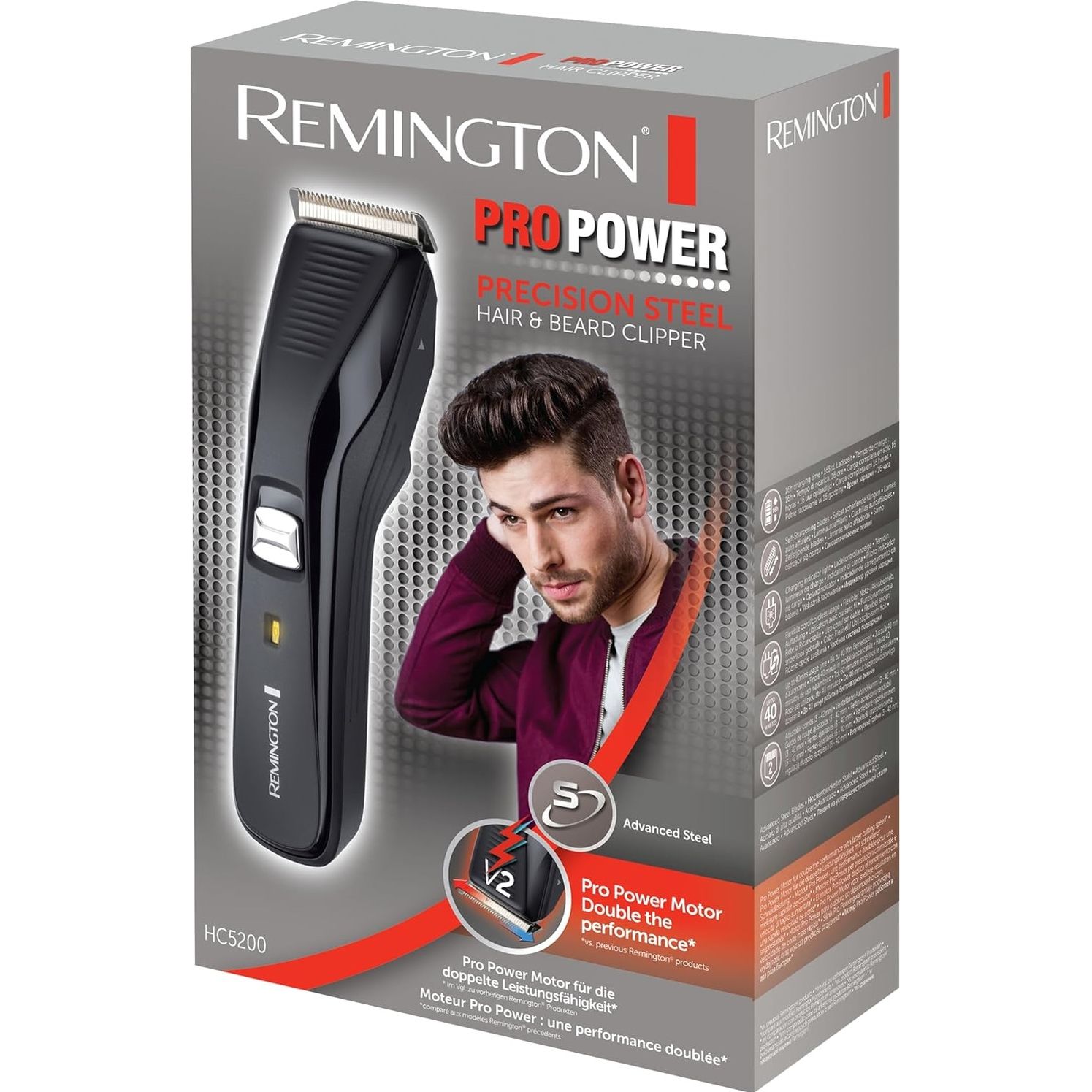 Машинка для стрижки Remington Pro Power HC5200 чорна - фото 6