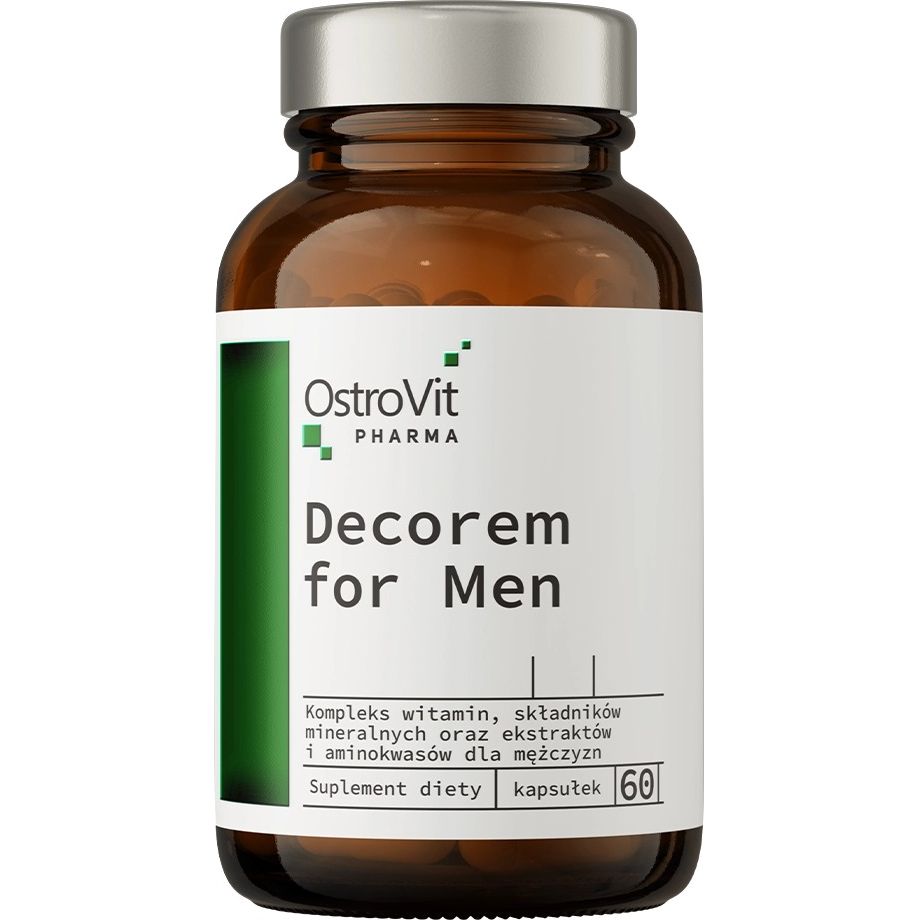 Вітамінно-мінеральний комплекс OstroVit Pharma Decorem For Men 60 капсул - фото 1