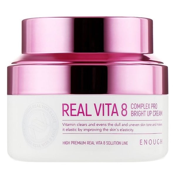 Крем для обличчя Enough Real Vita 8 Complex Pro Bright Up Cream Вітаміни, 50 мл - фото 1