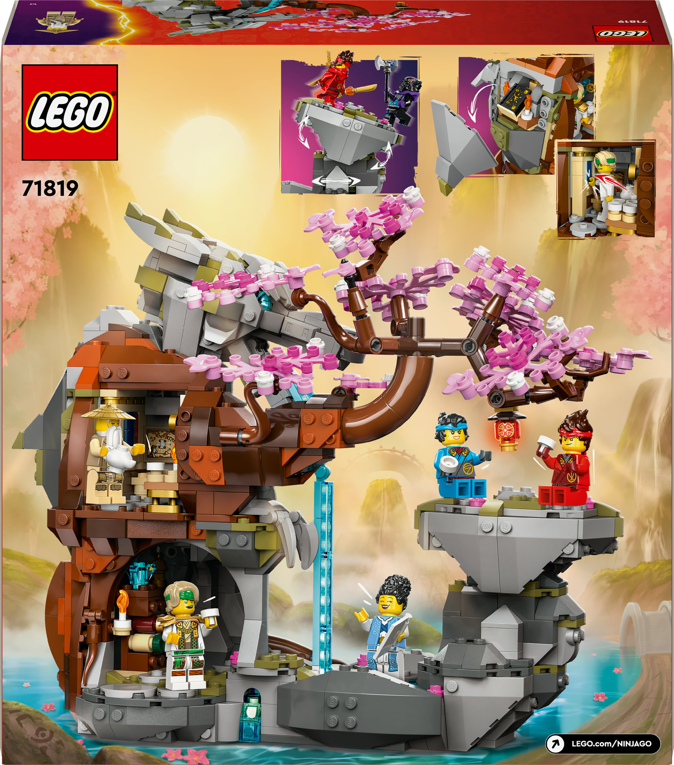 Конструктор LEGO Ninjago Храм камня дракона 1212 деталей (71819) - фото 8