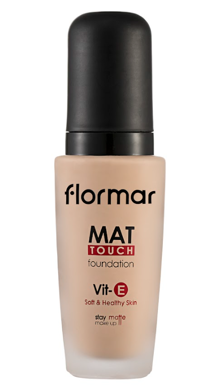 Тональна основа Flormar Mat Touch, відтінок 306 (Pastelle), 30 мл (8000019544839) - фото 1
