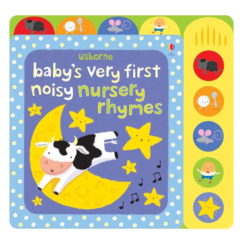 Интерактивная книга Baby's Very First Noisy Nursery Rhymes - Fiona Watt, англ. язык (9781409549710) - фото 1